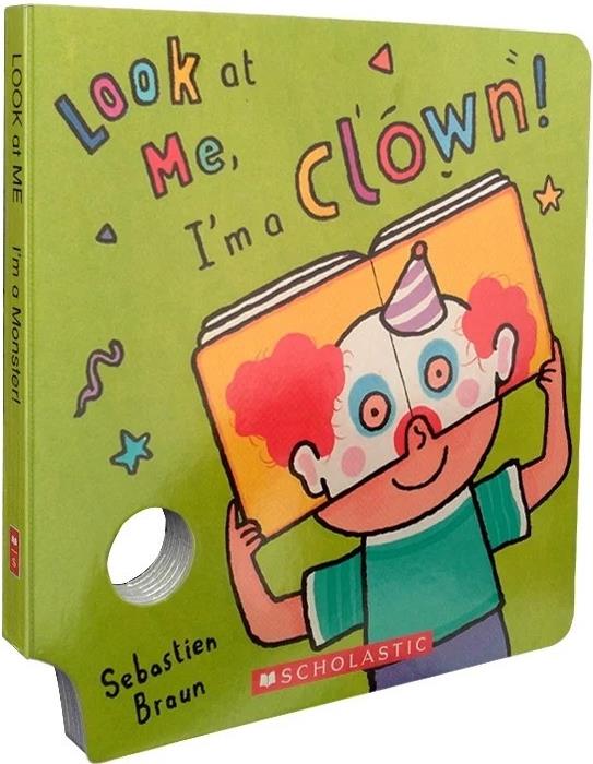 Look at Me Mask Book: I'm a Clown!