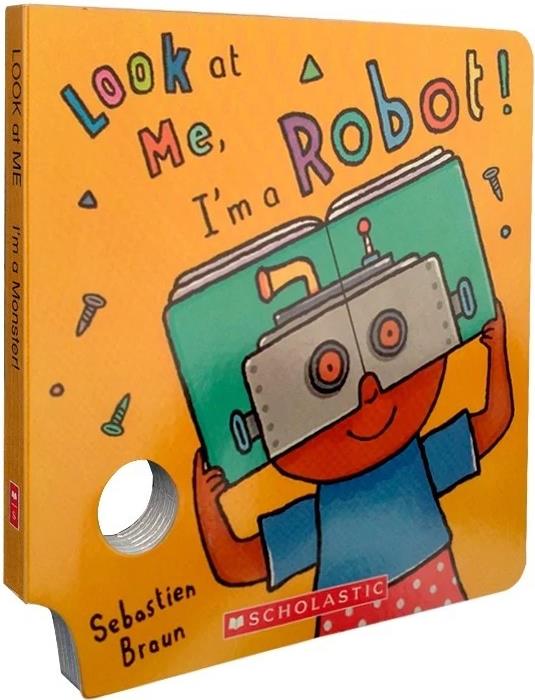 Look At Me Mask Book: I'm a Robot!