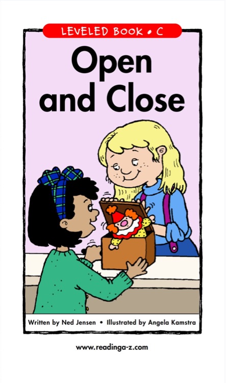 Open and Close(RAZ C)