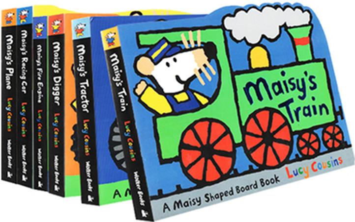 小鼠波波 - 交通工具纸板书 Maisy Board Books系列