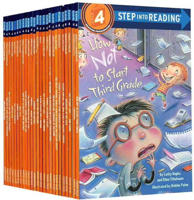 兰登分级阅读第4级 Step Into Reading Level 4系列