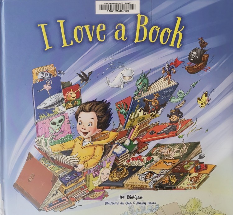 I love a book