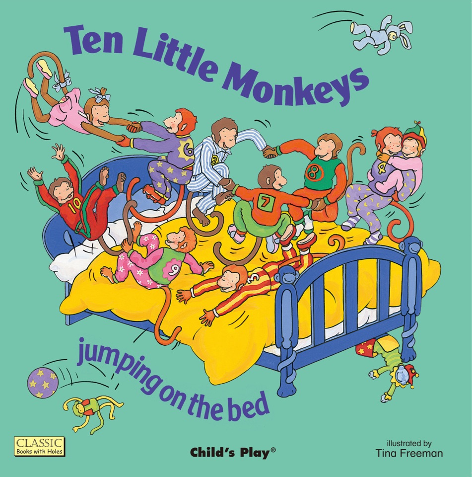Ten Little Monkeys Jumping on the Bed