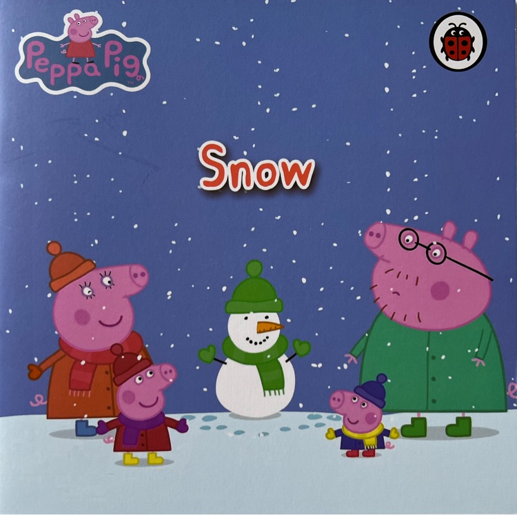 小猪佩奇 peppa pig 动画版第一季：Snow