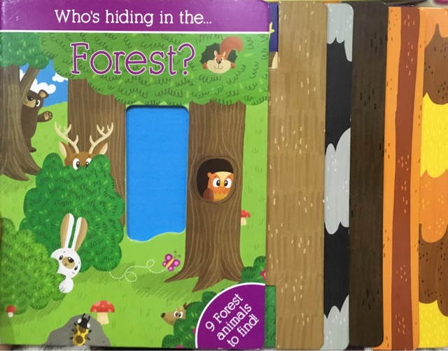 躲猫猫游戏书系列who's hiding: who's hiding in 
