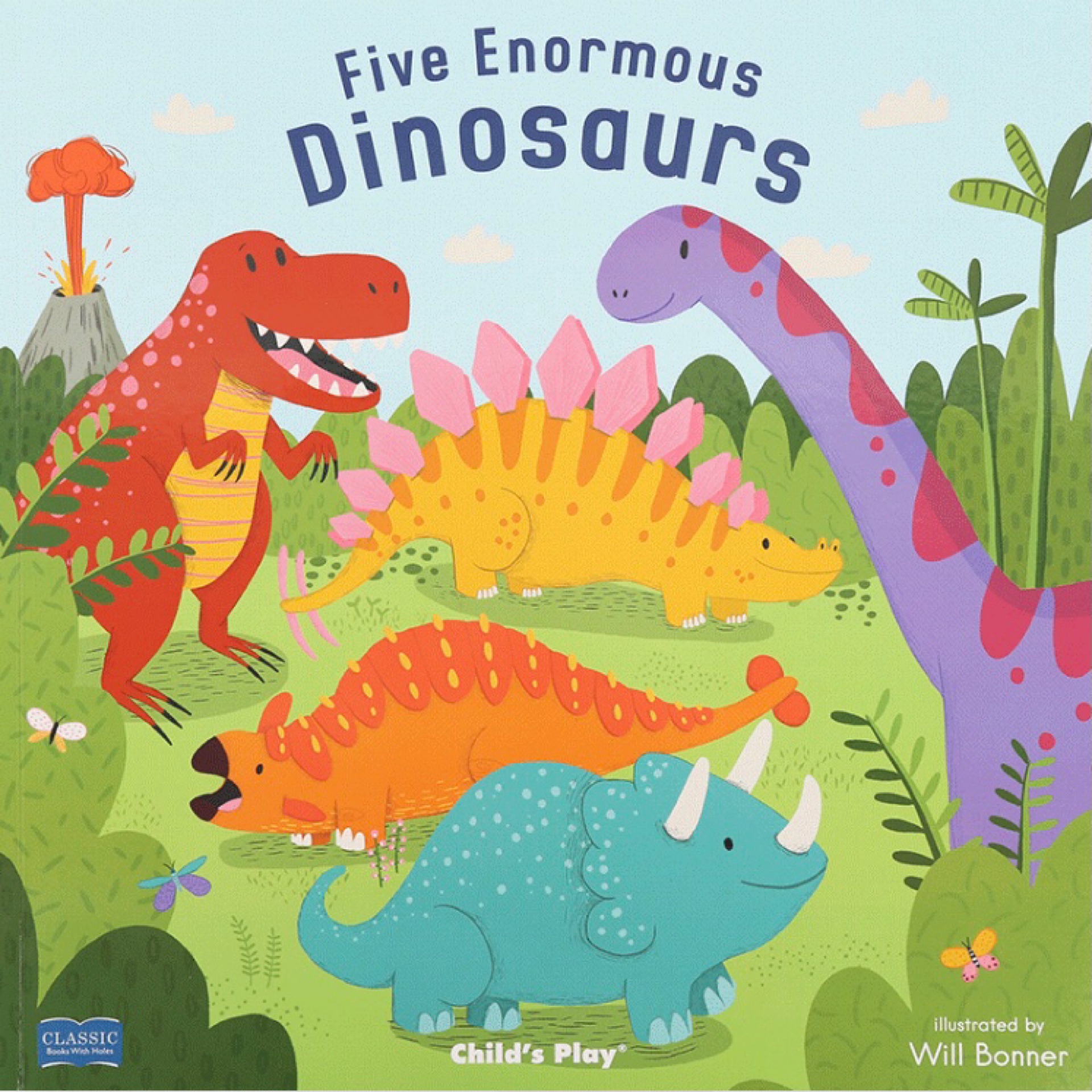 Five Enormous Dinosaurs