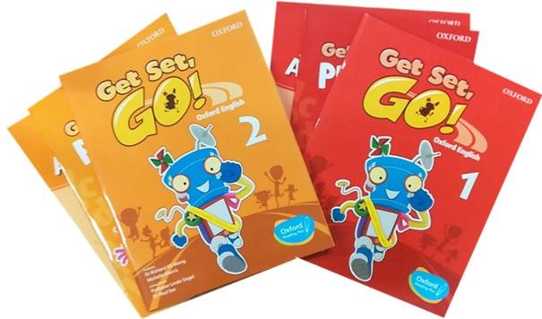 牛津香港幼儿园英语教材 小班 Get Set Go Level 1 & 2系