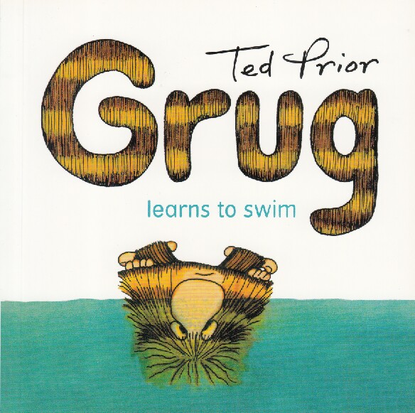 Grug learns to swim