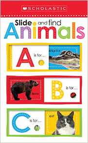 Slide and Find ABC Animals (Scholastic