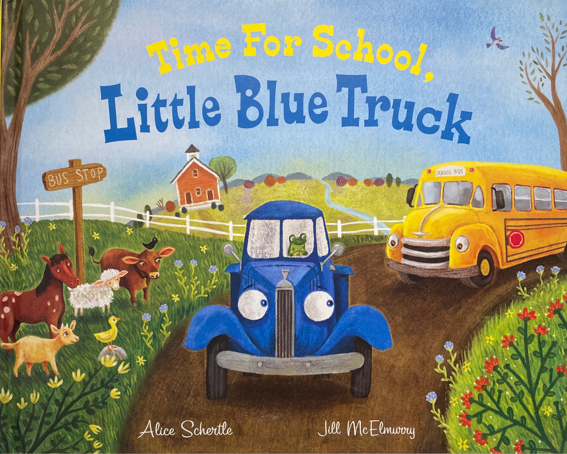 Time for School, Little Blue Truck