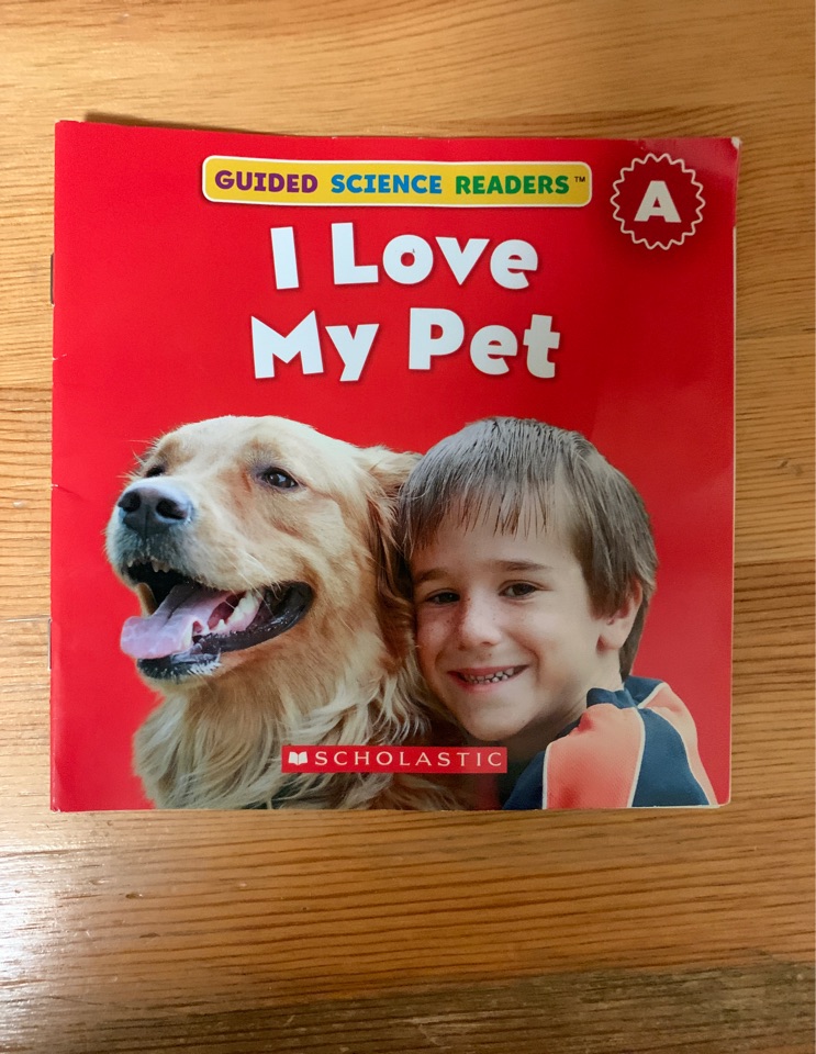I love my pet
