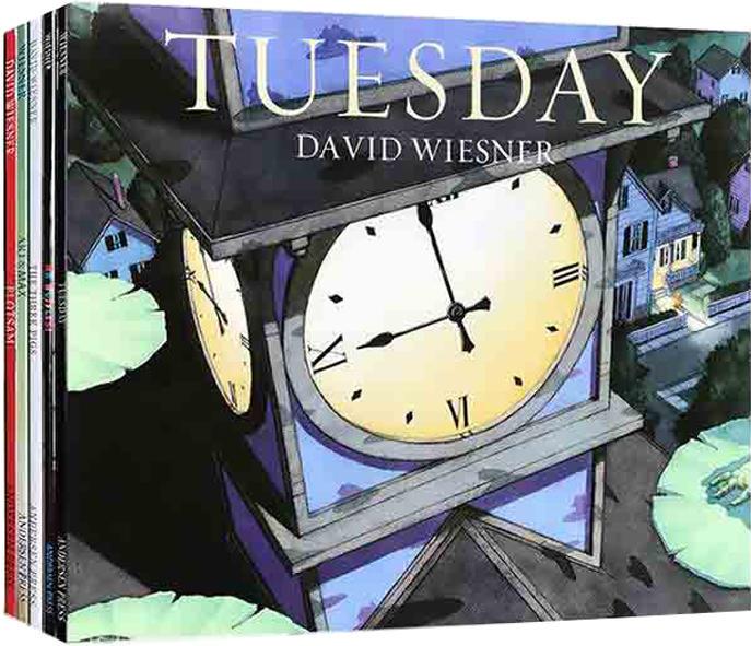 大卫·威斯纳的无字书绘本集 David Wiesner Collection