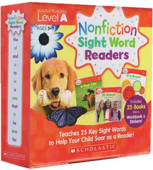 学乐常见词科普分级读本 A级 Nonfiction Sight Word R