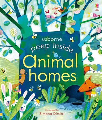 animal homes
(peep inside)(usborne)
