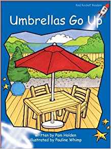 Umbrellas Go Up (Red Rocket Readers)