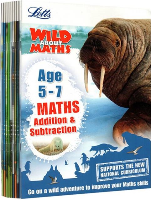 英国同步教纲“英语数学”练习册 幼小衔接 Letts Wild About 
