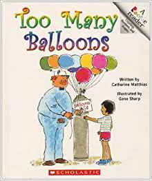 Too Many Balloons (Rookie Readers)