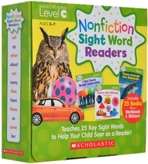 学乐常见词科普分级读本 C级 Nonfiction Sight Word R