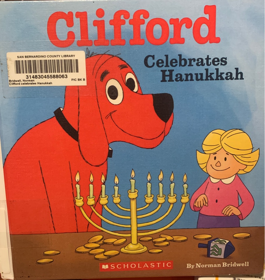 clifford celebrates Hanukkah