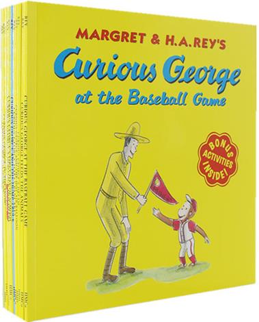 好奇猴乔治系列 Curious George 16本系列