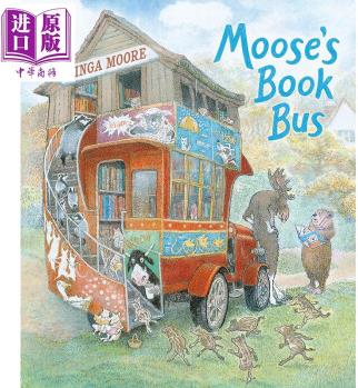 Moose's Book Bus 驼鹿的图书巴士