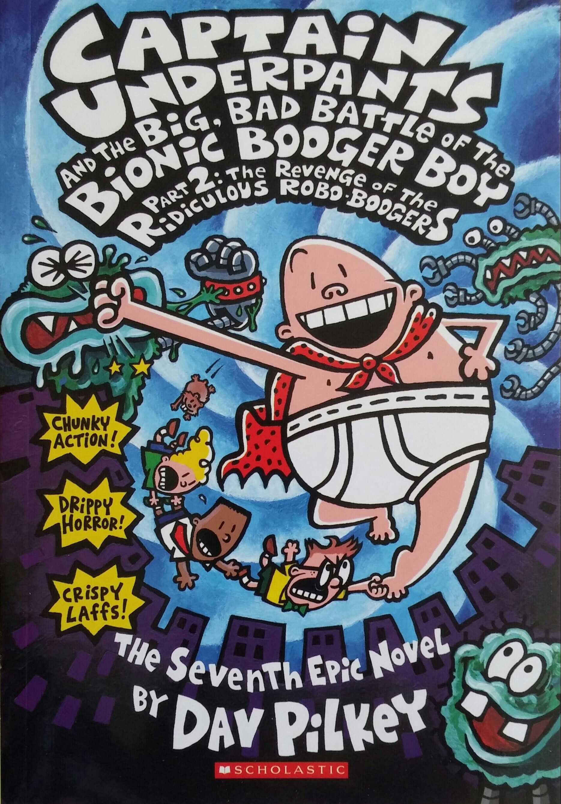 Captain Underpants and the big bad bat