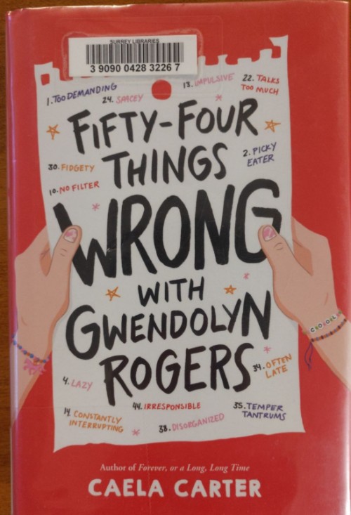 Fifty-four Things Wrong with Gwendolyn