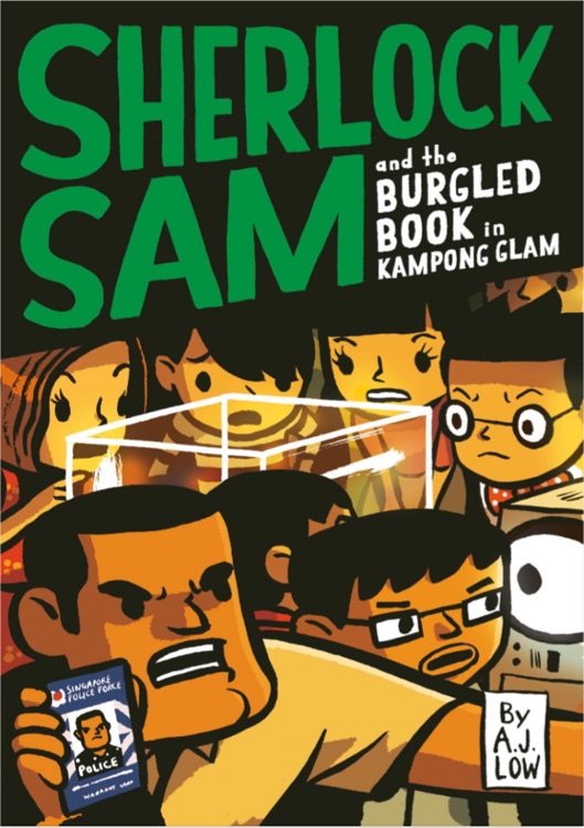 Sherlock Sam and the Burgled Book in K