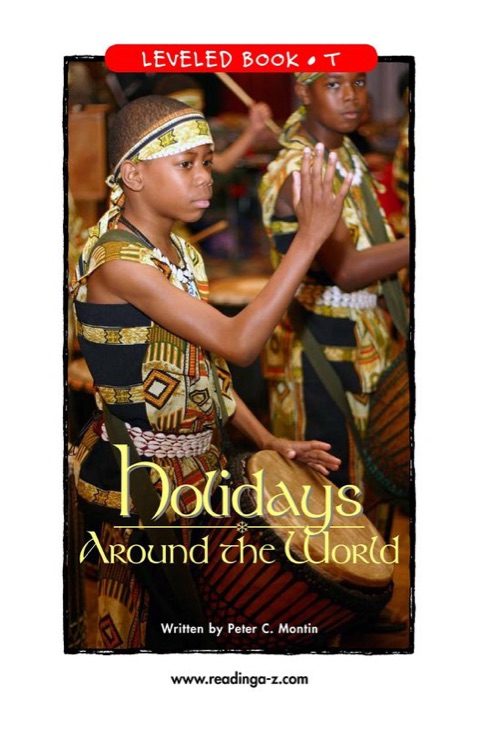 Holidays Around the World (RAZ T)