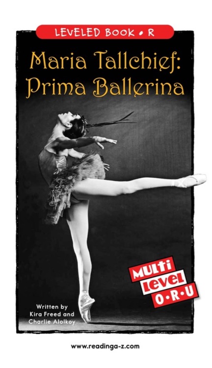 Maria Tallchief: Prima Ballerina (RAZ 