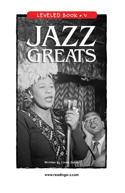 Jazz Greats (RAZ V)