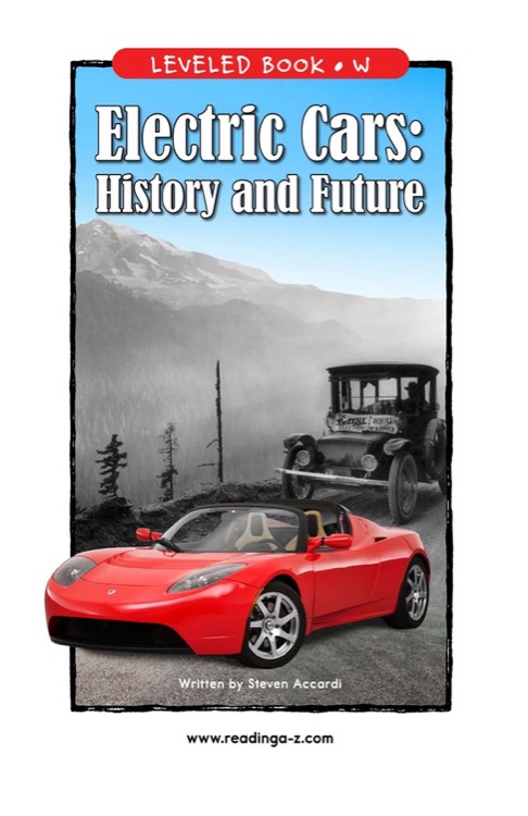 Electric Cars: History and Future (RAZ