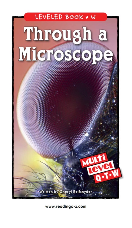 Through a Microscope (RAZ W)