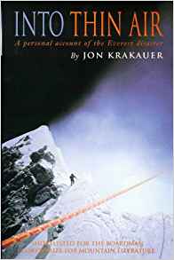 Into Thin Air: Personal Account of the